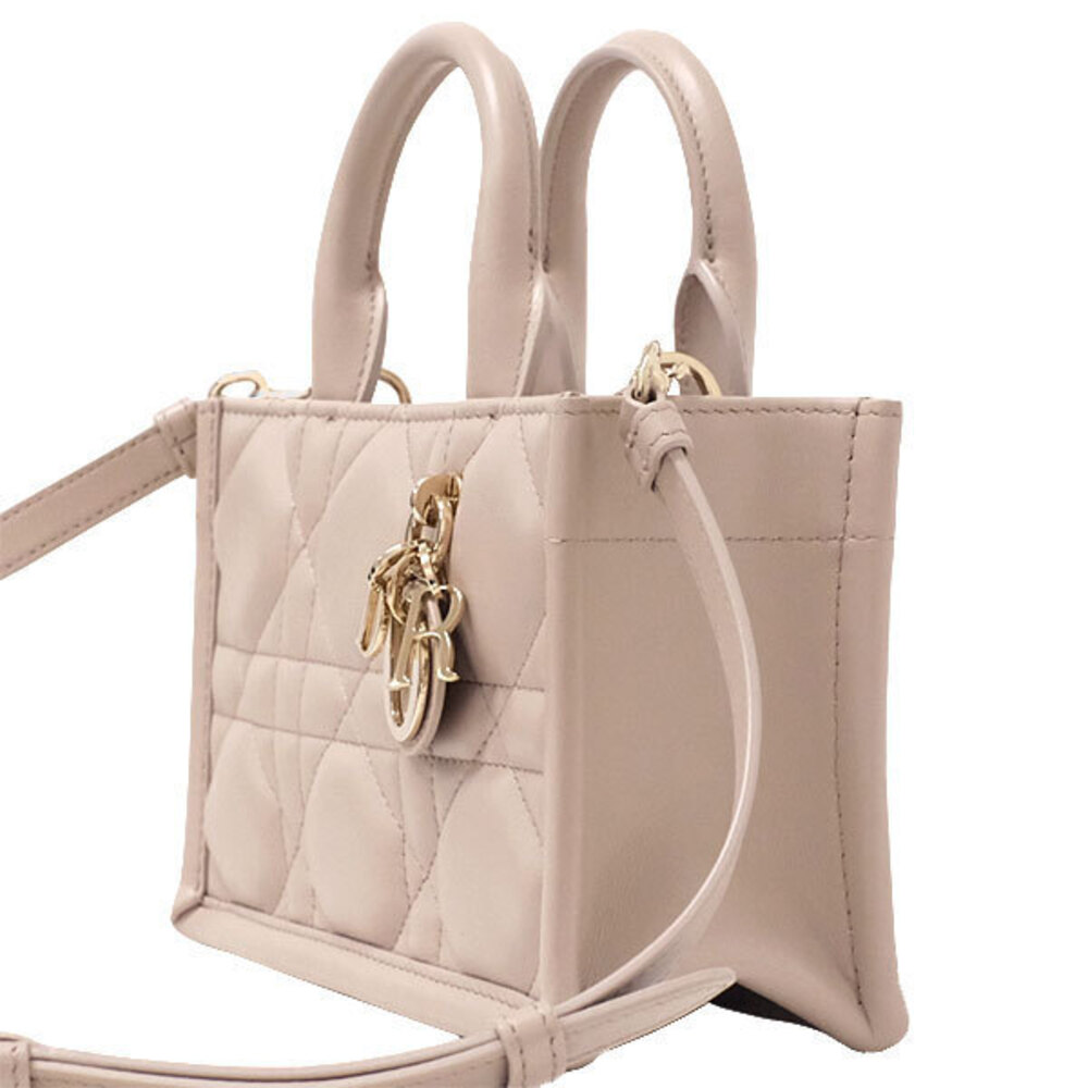 Christian Dior Book Tote Cannage Beige Tan shoulder bag - Picture 2 of 9